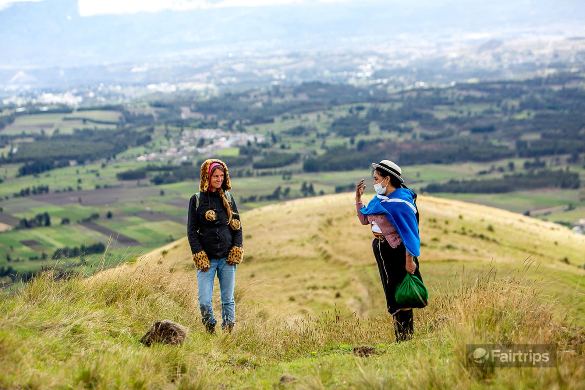 Walk and stroll through the La Moya community