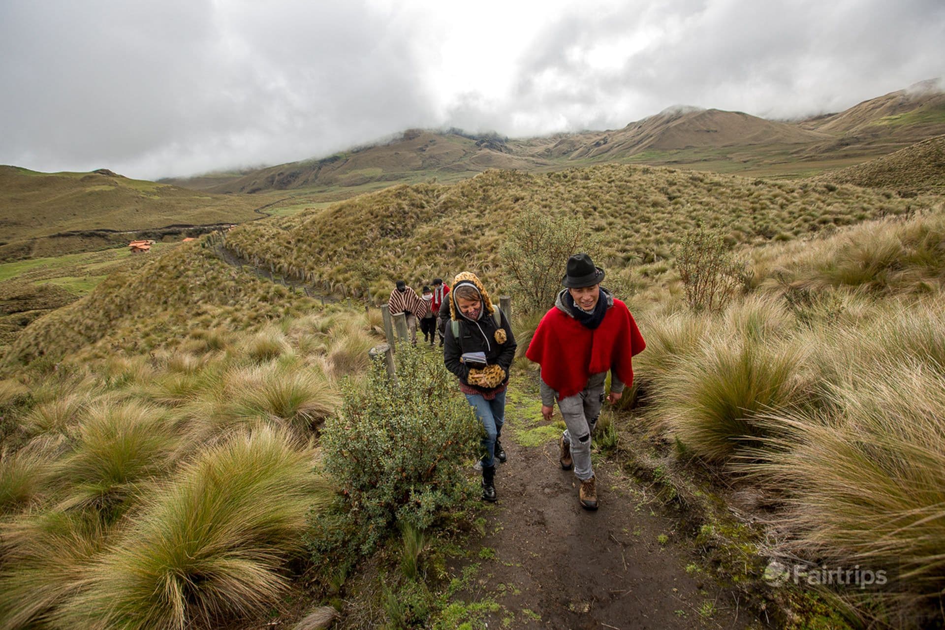 Paramo walk in Llangahua